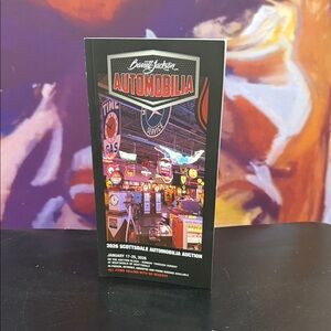 Barrett-Jackson Automobilia Auction Brochure - Jan. 17-25 2026